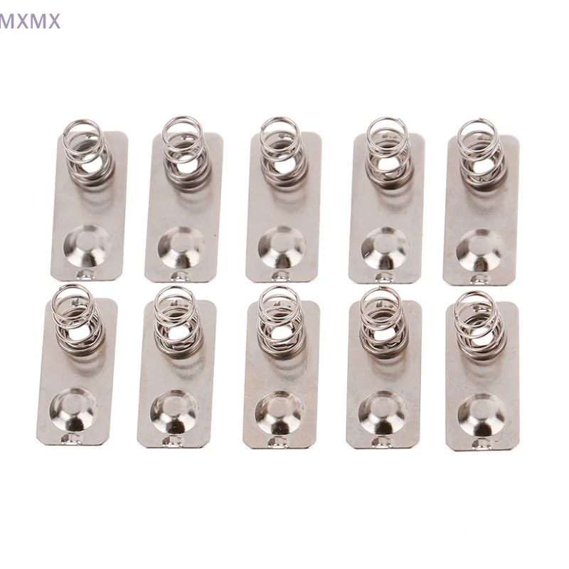 10/20Pcs Battery Spring Contact Sheet For 18650/AAA Battery Sheet Positive And Negative Single Bipolar DIY Battery Accessories