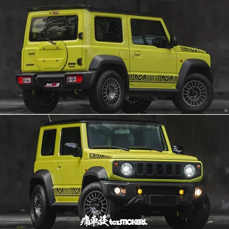 

Автомобильная наклейка для Suzuki Jimny Body, декоративная виниловая наклейка из фольги на заказ, аксессуары