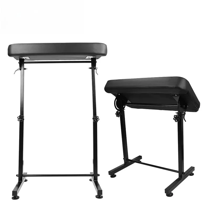 High-quality heavy-duty stainless steel tattooed arm and leg rest adjustable comfort pad