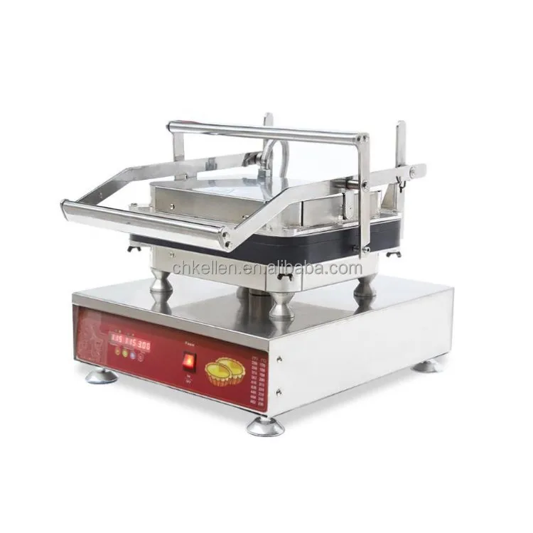 Tartlet Press Machine Tart Shell Waffle Ice Cream Cone Making Machine
