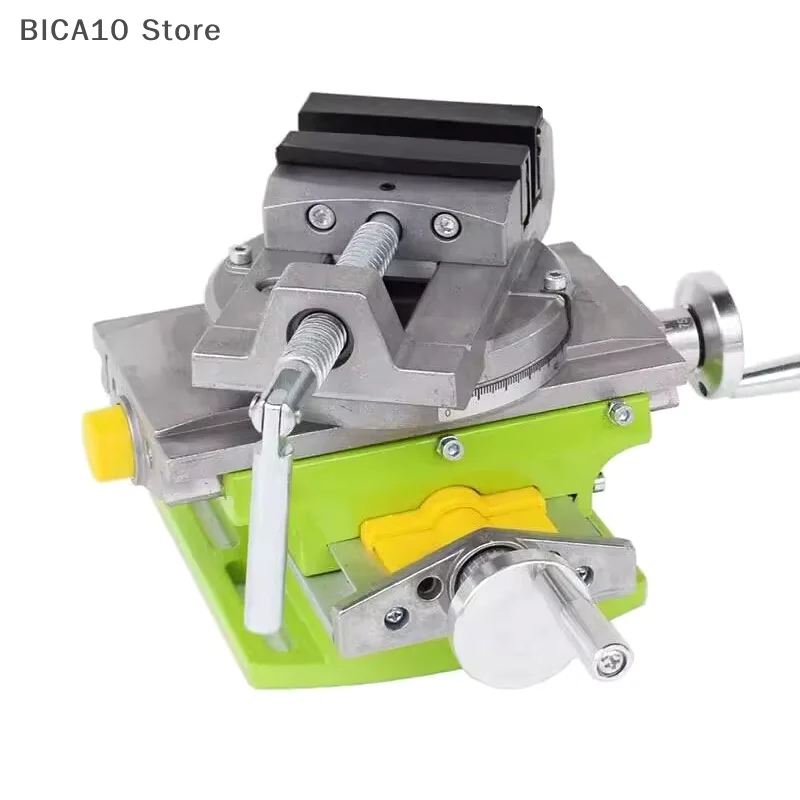 Фрезерные сверлильные тиски 2 в 1, поворотное основание, составной верстак, крестовый верстак, прецизионные сверхмощные крестовые тиски для сверлильного станка