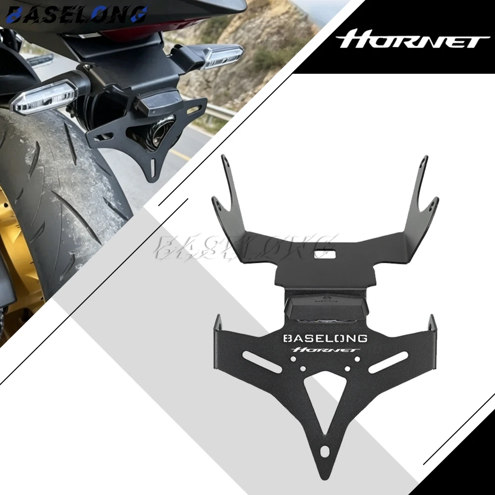 

Motorcycle Rear Short Tail License Plate Holder Tailstock Frame Bracket For Honda CB1000 CB 1000 Hornet 1000 SP 2025 2026 2027