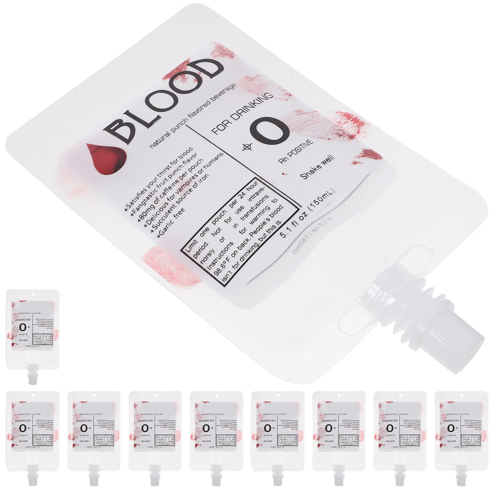 

10pcs 150Ml Premium Plastic Lifelike Design For Halloween Party Festival Gathering Drink Prop