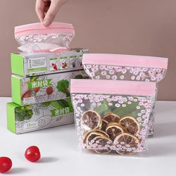 Sealed Bag Food Grade Plastic Bag Self-sealing Thickened Refrigerator Storage and Freezing Special Packaging with Sealing