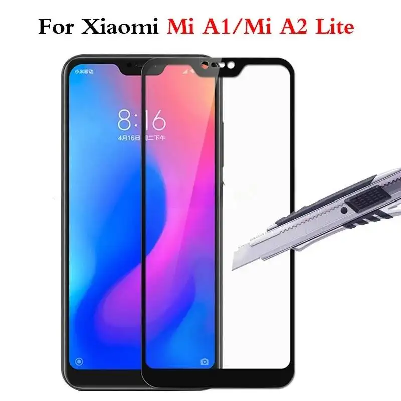 

Protective Glass For Xiaomi Mi A1 A2 Lite Tempered Glas Screen Protector Case On Ksiomi Xiami Xiamei My 2 1 A A2lite A1lite 9H