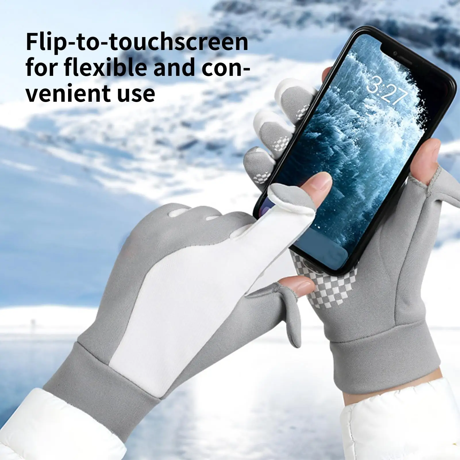 

Motorcycle Gloves Windproof Waterproof Motorbike Protective Gear Motorcycle Gloves For Men And Women For Powersports Riding Road