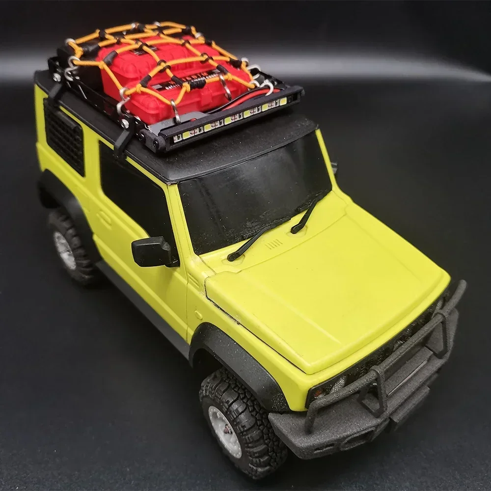 Scx24,90081, 00001, 002,005,006,グラディエーター1/24,rcクローラーツール用アクセサリー,3個用のシミュレートされた装飾ボックス