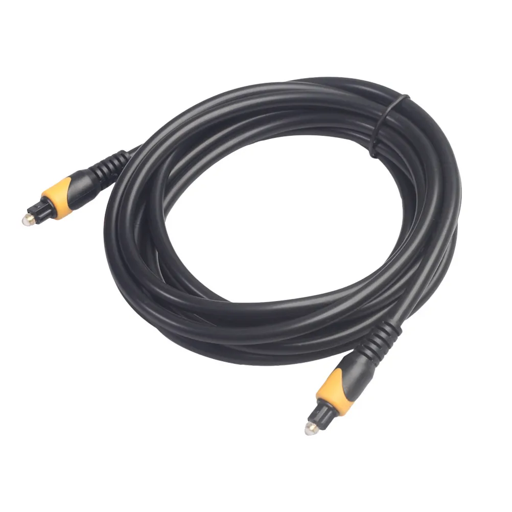 Optical Fiber Audio Cable High Precision Concentrated Fiber Lens Digital Spdif Coaxial Cable for Amplifiers Dvd Home
