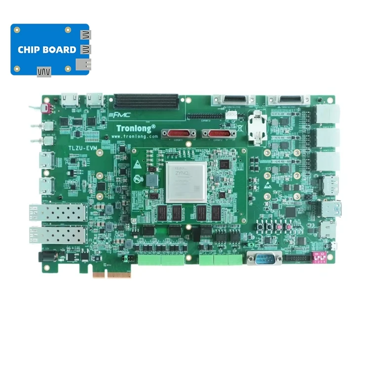 Tronlong XCZU7EV Xilinx Zynq UltraScale+ MPSoC ARM+FPGA 4K Codec Industrial Board