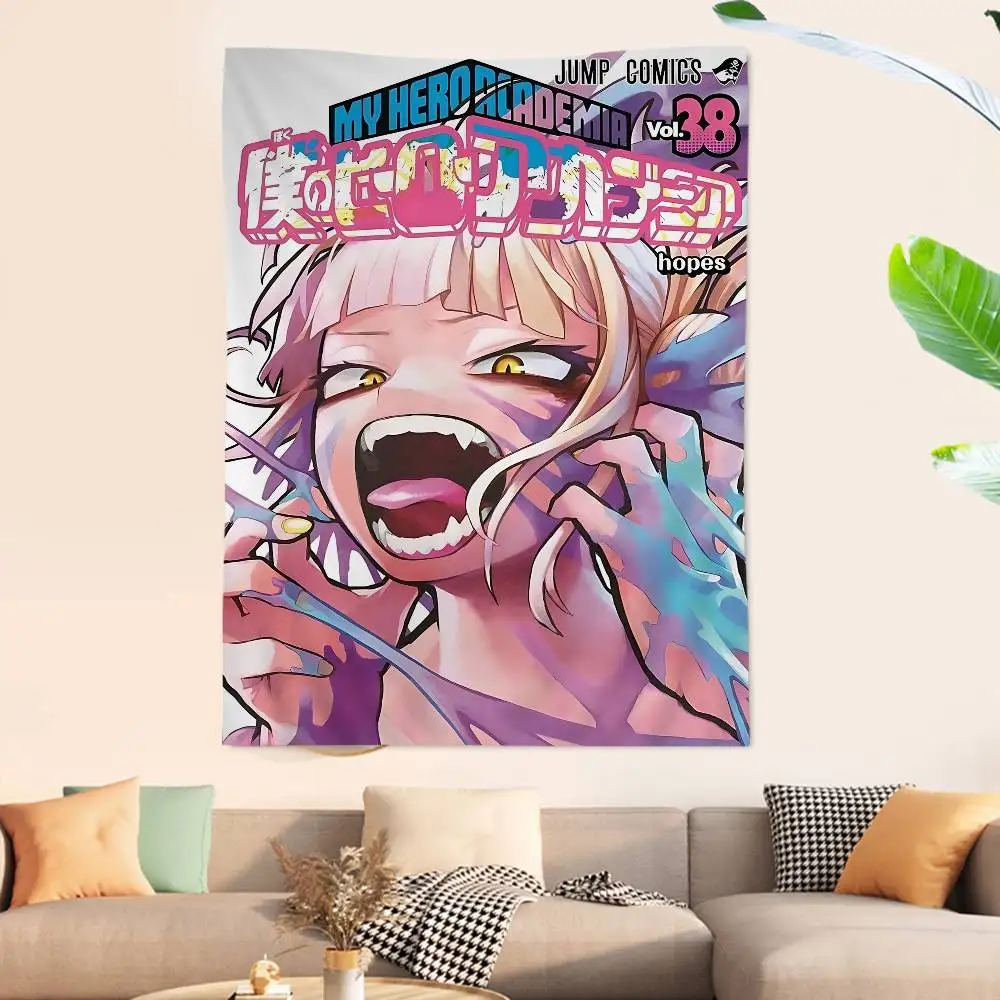 cool Anime My Hero A-academia Classic Hanging Bohemian Tapestry Hanging Tarot Hippie Wall Rugs Dorm Japanese Tapestry