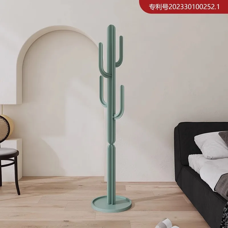 Percha creativa de cactus