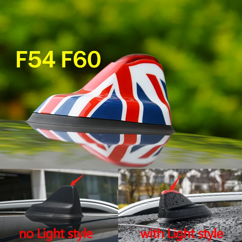 

Union Jack Car Shark Fin Antenna Cover For MINI COOPER F54 CLUBMAN F60 COUNTRYMAN Exterior Sticker Accessories