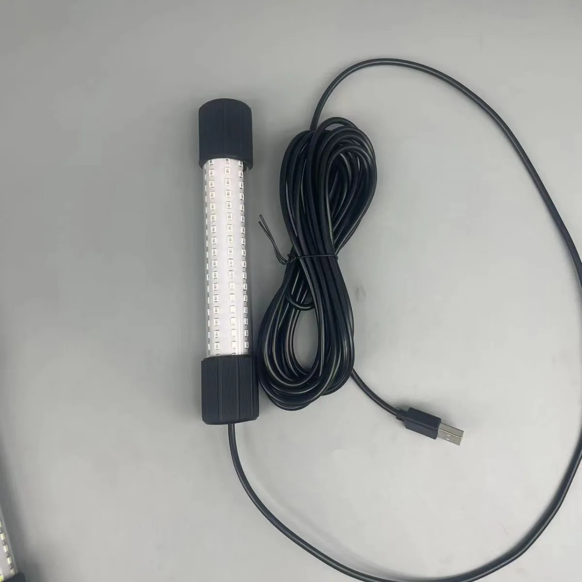 5V underwater fish attraction fishing white-green blue night fishing waterproof power bank light - view 6
