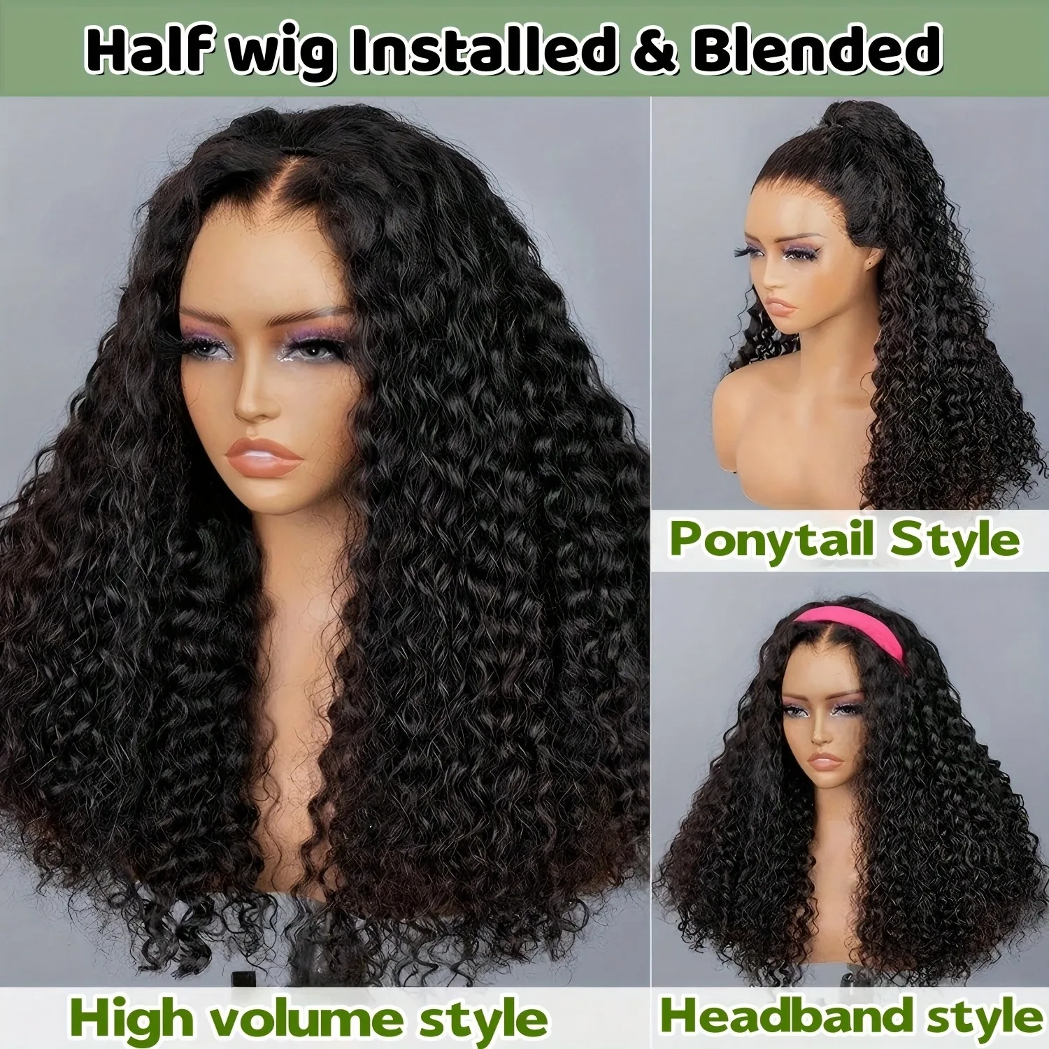 Pelucas sin pegamento rizadas birmanas cabello humano prearrancado precortado 180% densidad 13x4 HD encaje desgaste y Go peluca sin pegamento para mujeres Natural