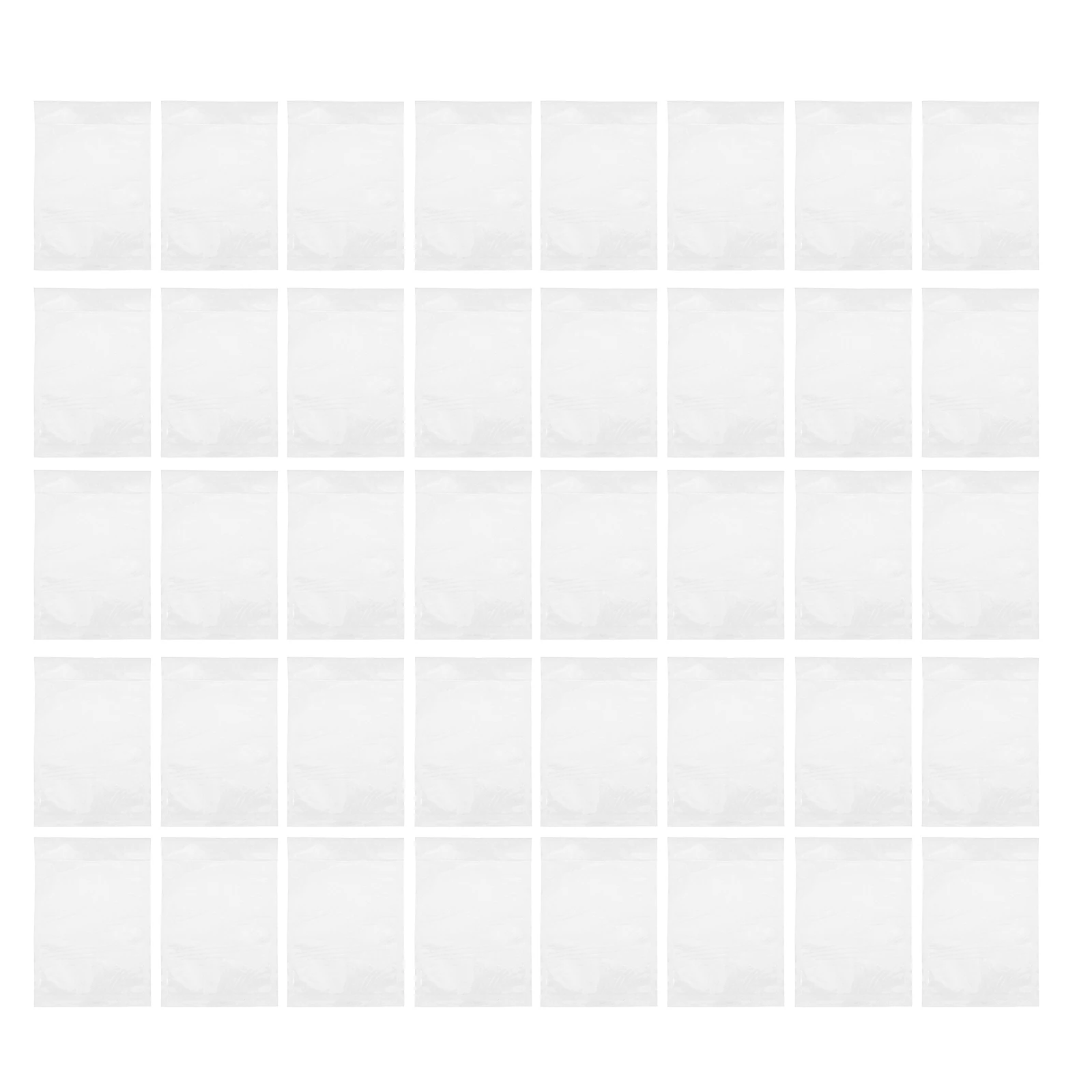 100Pcs Clear Adhesive Packing List Envelopes Transparent Shipping Pouches Document Protection Waterproof Mailing Label Holder