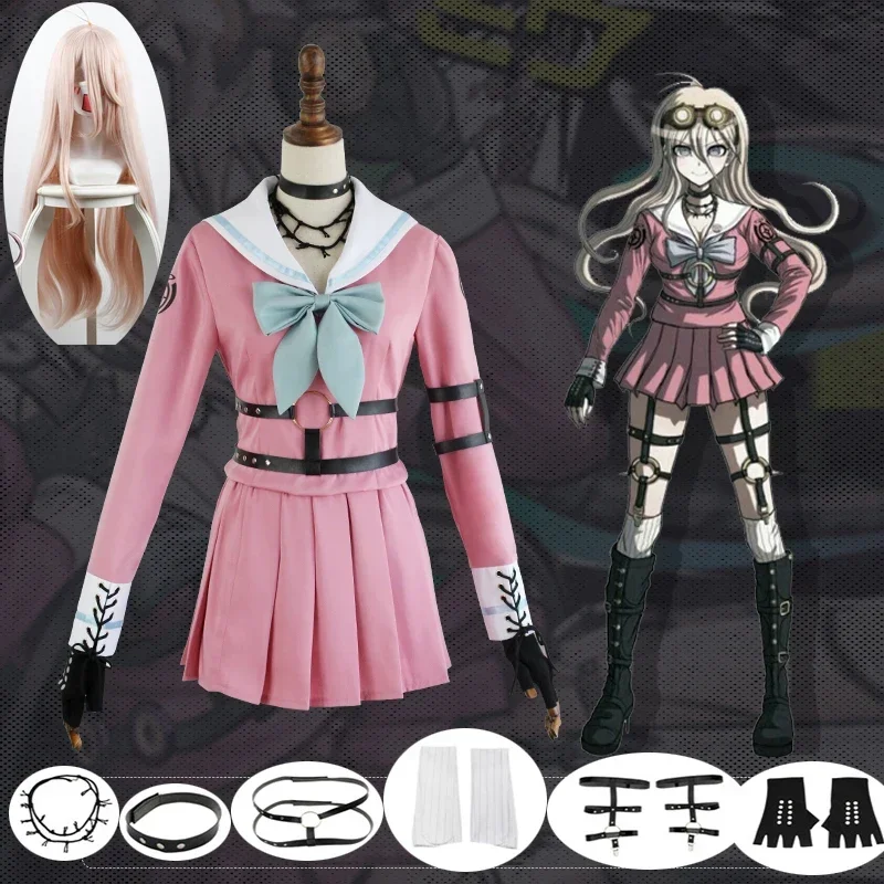 New! Danganronpa V3: Killing Harmony Iruma Miu Rabbit Uniform Halloween Christmas Anime Cosplay Costumes