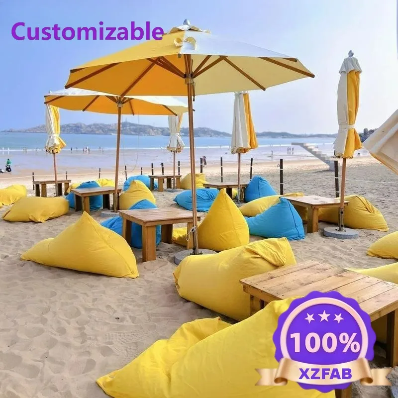 Sandbag Tatami Lounge Chair Seaside Beach Bed Swimming Pool Waterproof Outdoor Lazy Sofa