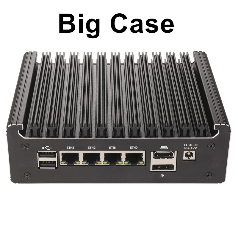 Solido Intel N150 4 Core 4 Fili Firewall Mini PC 4x2.5G LAN Intel i226-V DDR5 NVMe Proxmox pfSense OPNsense Mini Computer