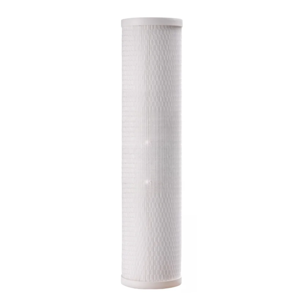 Foldable Water Filter Cartridge 10 Inch 20 Inch for Residential Use with PP Cotton and Coconut Activated Carbon