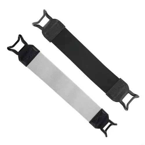Correas de mano de seguridad universales, soporte para agarre de dedo, cuero PU, cinturón elástico de terciopelo de doble cara para almohadilla, tabletas, lector electrónico