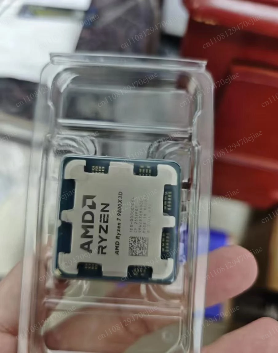 AMD Ryzen 7 9800X3D Gaming CPU 8-Core 16-Thread 5.2GHz 104MB Cache AM5 Socket, No Retail Box