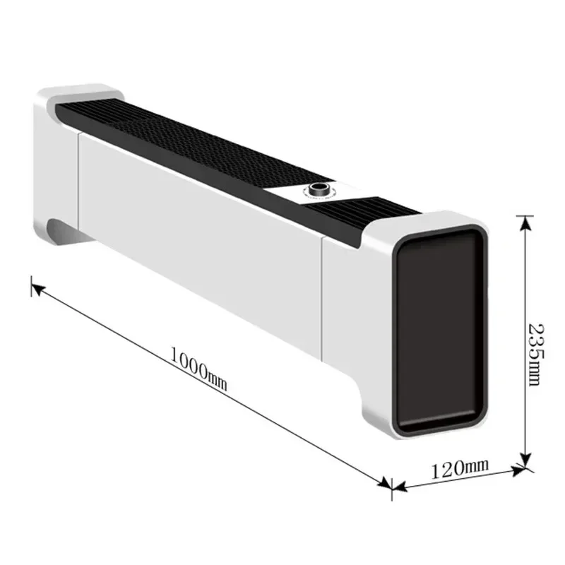 Calentador de 220V, calefacción eléctrica con control remoto para el hogar, calentador de ahorro de energía calefacción de suelo