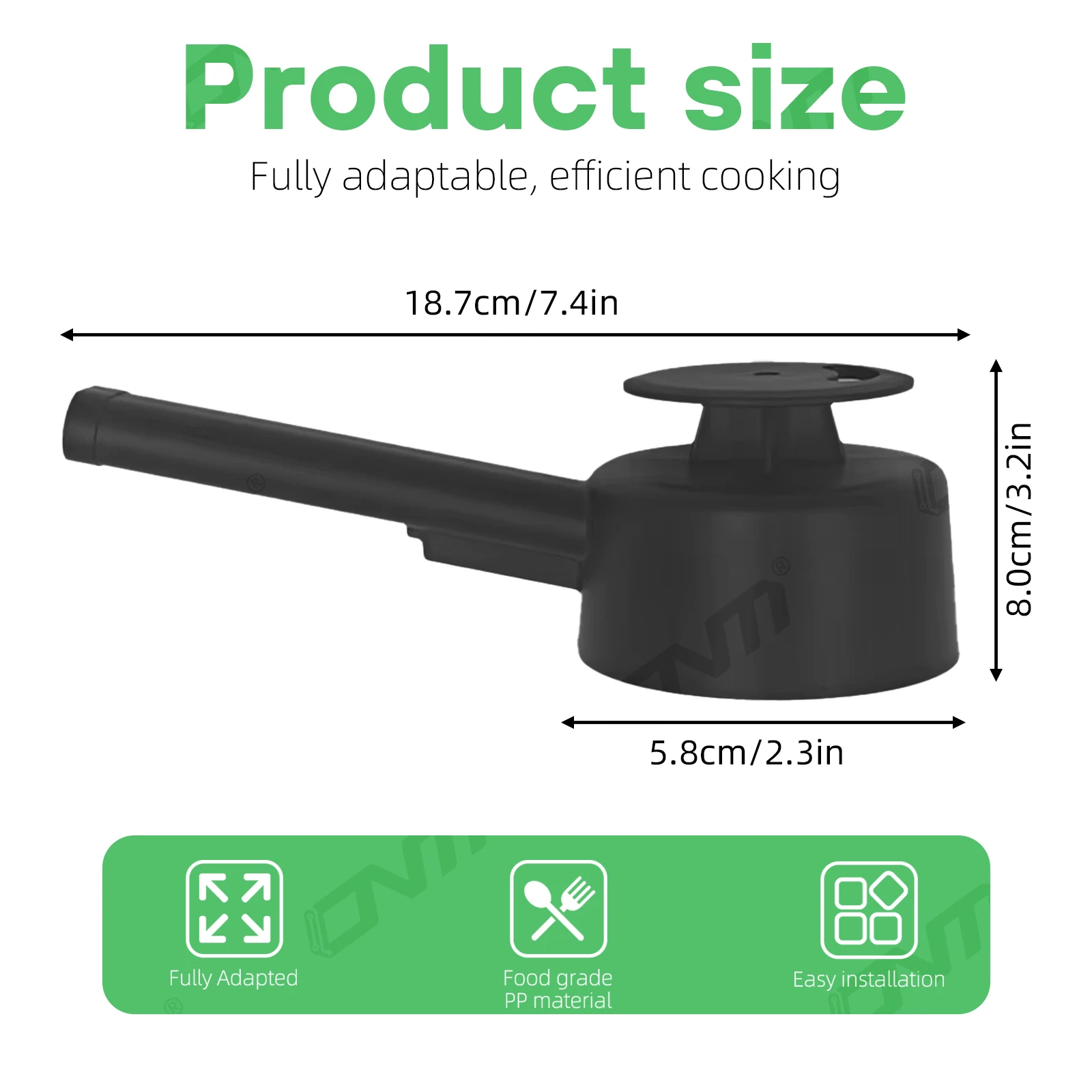 Steam Deflector for Thermomix TM7, Heat Resistant Kitchen Steam Diverter, Easy Install Cooking Accessory image 6