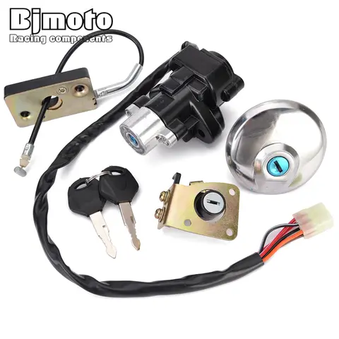 GZ 125 250 Bränsletanklock Tändningslås Säteslåsnyckel För Suzuki GZ125 1998-2003 GZ250 1999-2011 10 best sales Suzuki GZ 125 - №5