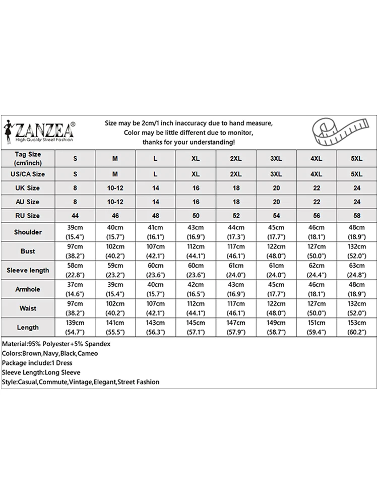 Women Autumn Patchwork Dresses 2025 ZANZEA Muslim Abaya Robe Femme Elegant Long Sleeve Solid Pleated Sundress IsIamic Clothing