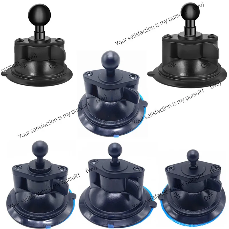 for Double Socket Arm Phones Action Camera Accessory 13mm 15mm 17mm 20mm 25mm Ball Mount Twist Lock Window Suction Cup Base