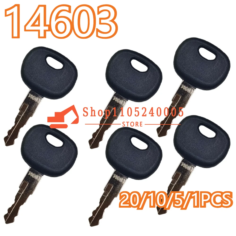 20/10/5/1PCS 14603 New Ignition Keys for Bomag Hamm Roller Compaction Equipment Ignition Key