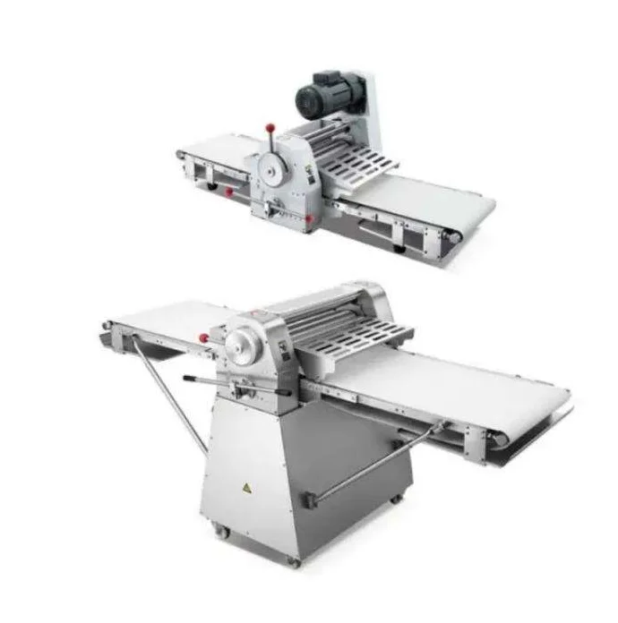 Continuous croissant press Rolling pastry cutter Efficient grain processing Croissant machine