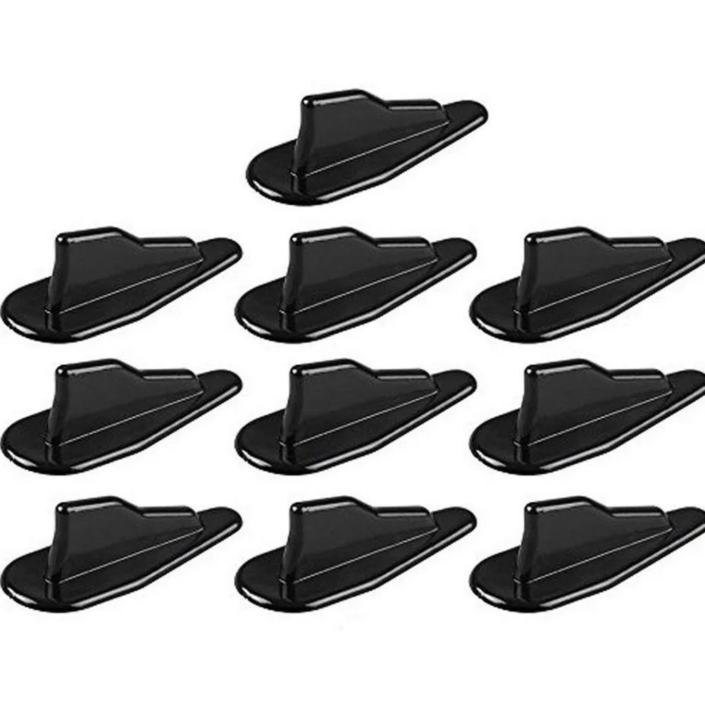 PP EVOStyle Fins Spoiler Wing Kit 10Pcs Roof with For Vortex Generator Improves Vehicle Handling and Reduces Drag