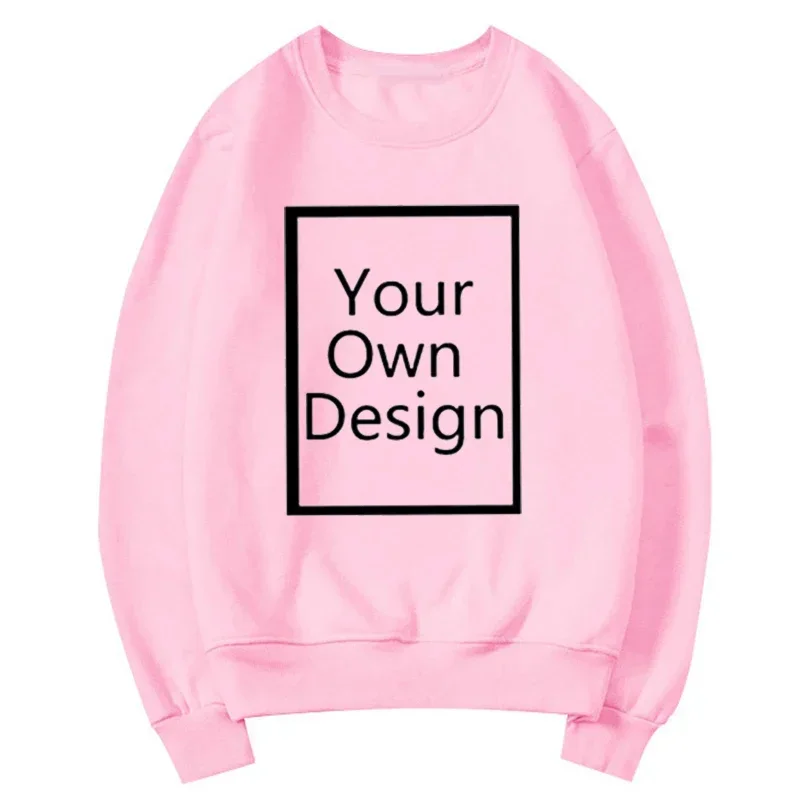 2024 Customized Sweatshirt Text Logo Hoodies Student Casual Custom Printed Text DIY Hooded Custom Logo Personalized Hoodie