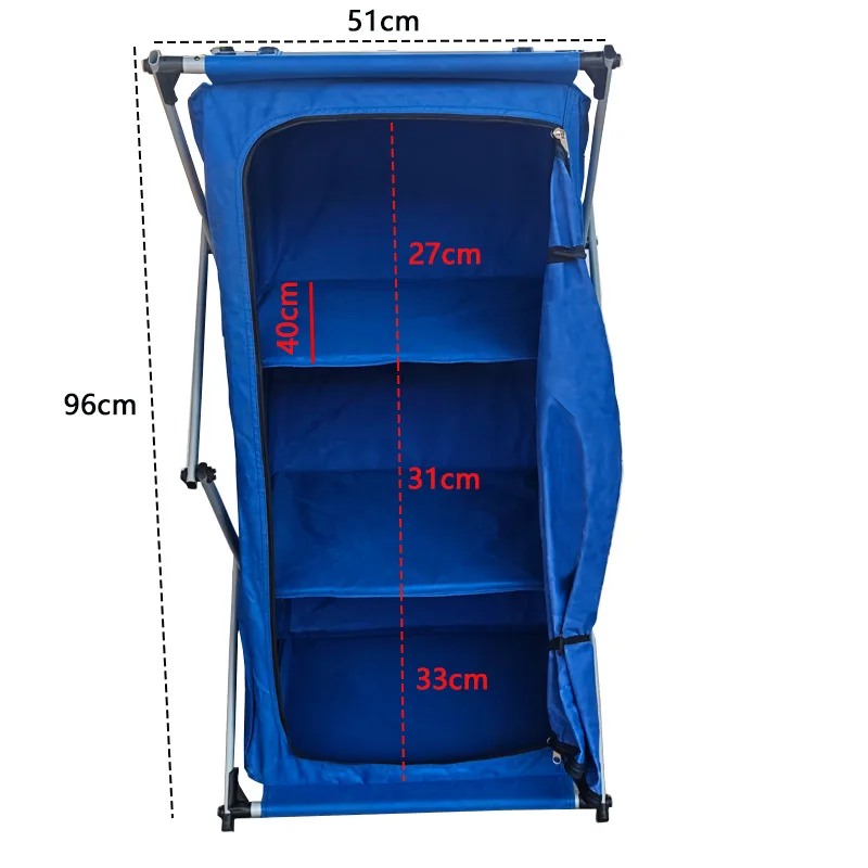 Outdoor folding cabinet Outdoor small cloth Outdoor locker Folding Folding cabinet Mobile refrigerator
