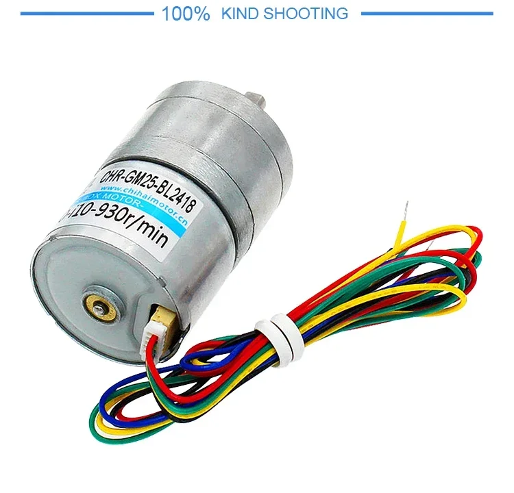 chihai motor CHR-GM25-BLDC2418 25mm 12v 24v CCW CW Micro Brushless Gearmotor For Robotics Diy