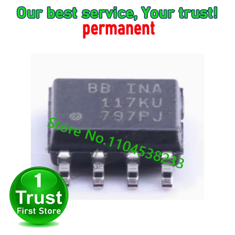 INA117 INA117KU 10PCS SOP8 INA143 INA143U INA143UA INA154 INA154U INA154UA  INA826AIDR INA826AID INA826