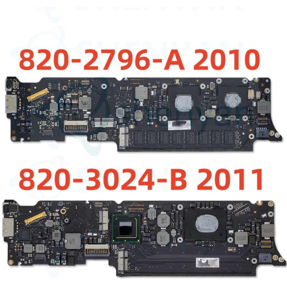 

A1370 Motherboard for Macbook Air 11.6" 1.6 GHZ 4 GB logic board 820-3024-B 820-2796-A 2010 2011