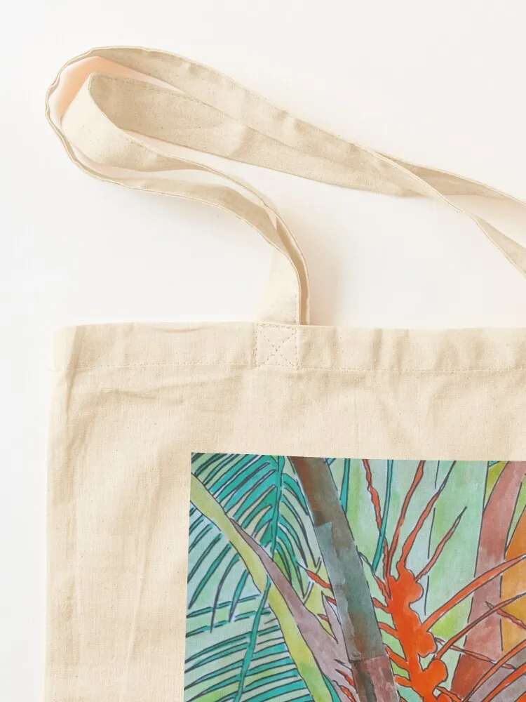 Tropical orange Tote Bag Women's handbag shopper bag women canvas tote bags cloth bags cute tote bag