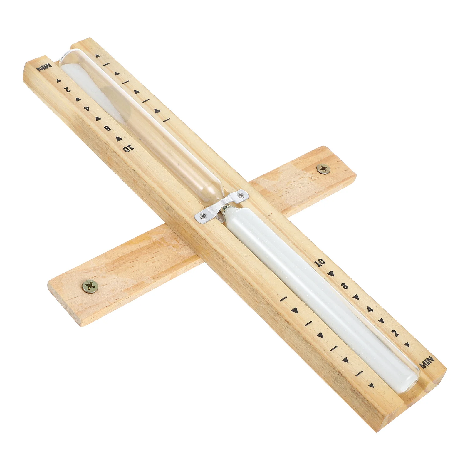 

Wooden Frame Hourglass Timer 10 Minute Sand Clock Clear Glass Tube Sauna Room Decor Sauna Supply Time Management Accessory