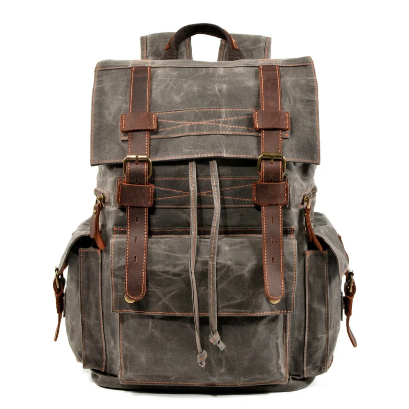 double-shoulder-bag-men's-and-women's-canvas-travel-computer-bag-outdoor-casual-wild-horse-leather-hiking-bag-men's-backpack