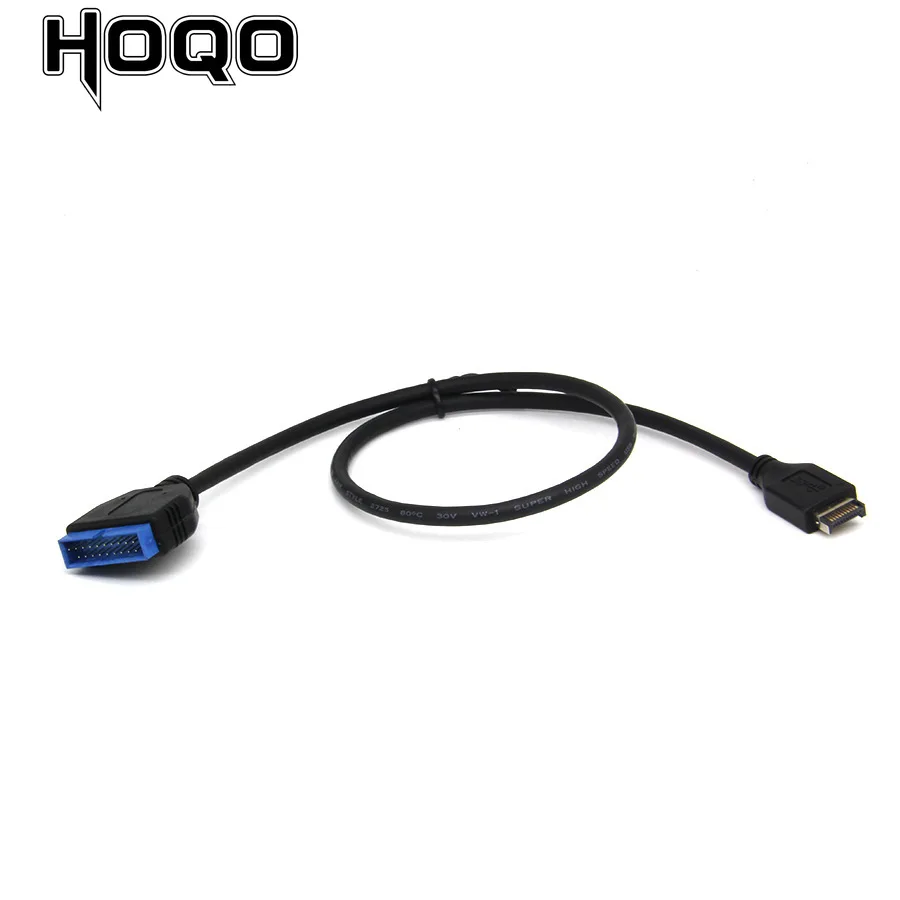 USB3.1Type-E IDC20P Public ขยายสายเชื่อมต่อคอมพิวเตอร์,เมนบอร์ดแปลงสายเคเบิลขยาย