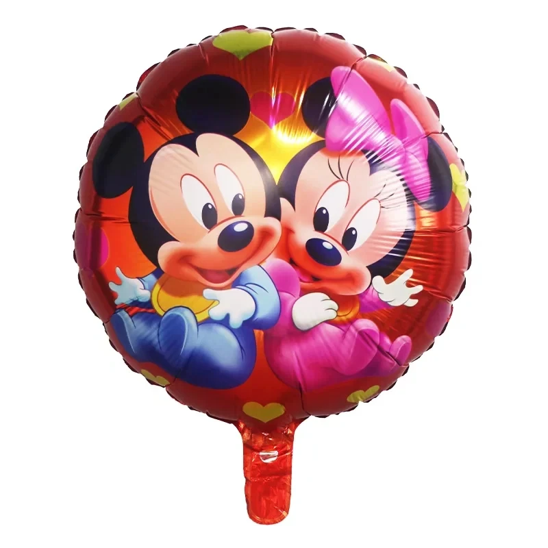 Mickey Minnie Mouse palloncini Disney Cartoon Mickey Mouse Figure Foil Balloon Baby Shower Kid Birthday Party Decorations Toy Gift