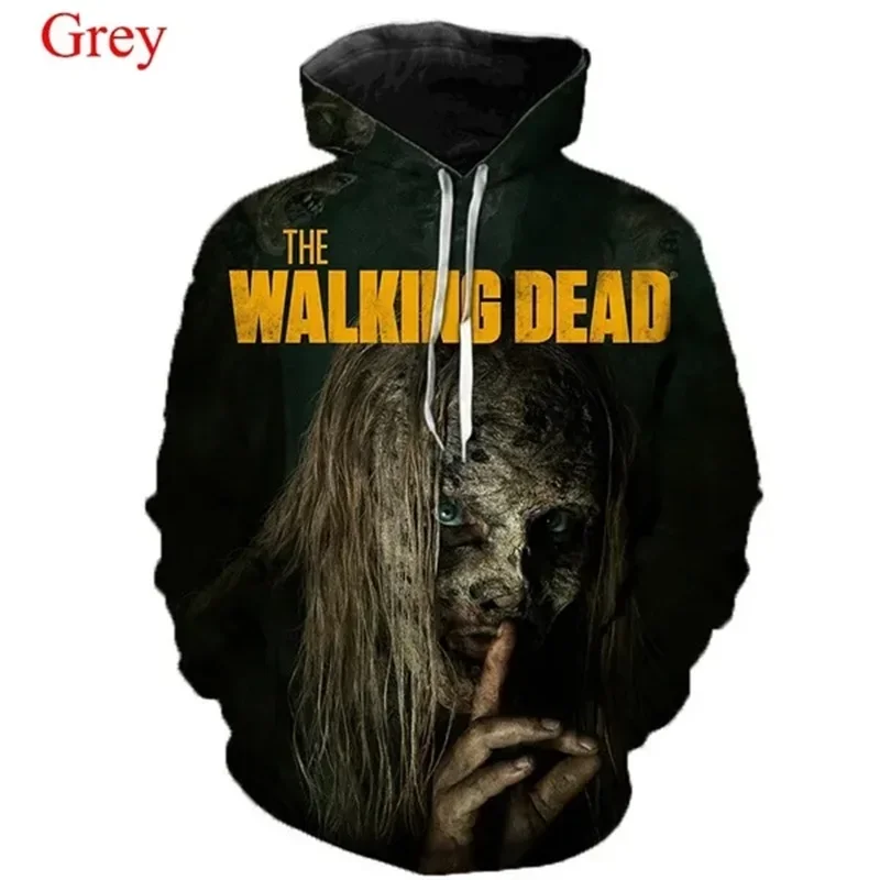 

The Walking Dead TV Series Season 10 Graphic Hoodies for Men Women 3D Print Casual Sweatshirt Streetwear Mens Pullover Tracksuit