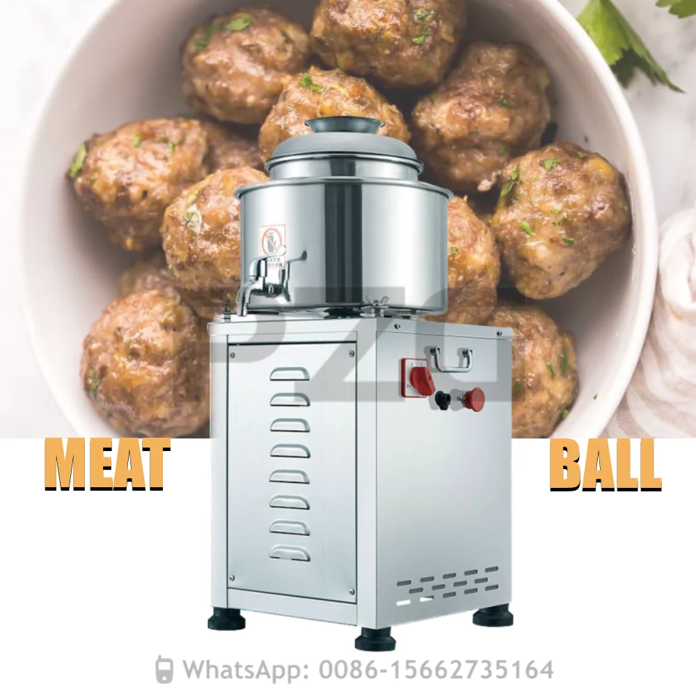 Comercial aço inoxidável Meatball Paste Bater Maker, Fazendo formando batedor máquina, Restaurante Food Beef Meat Ball