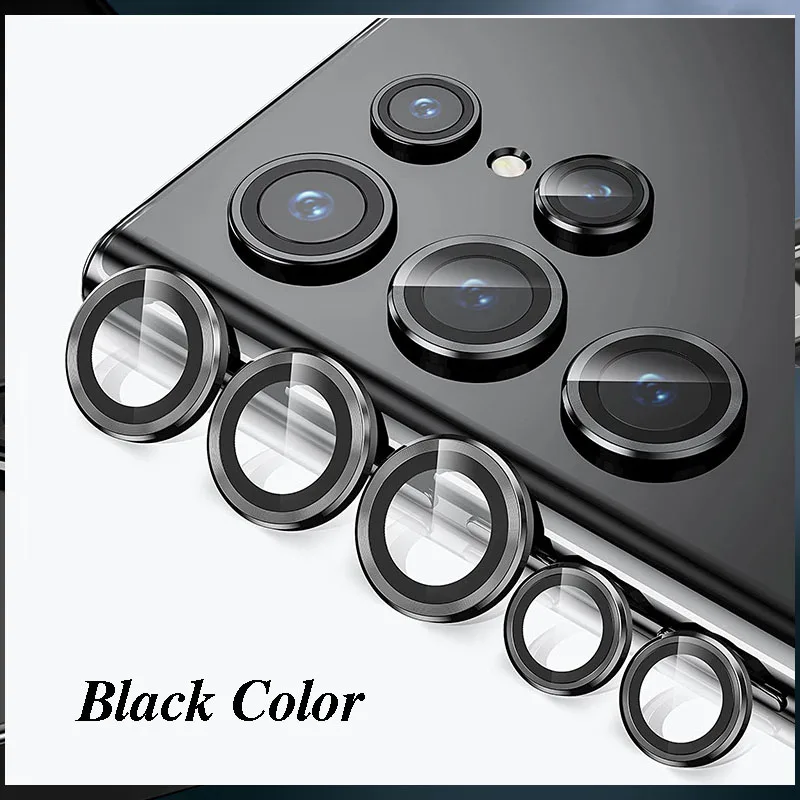 Kameraobjektivschutz für Samsung S25 S26 Ultra S24 S23 S22 Ultra Hülle Gehärtetes Glas Schutzfolie Titanlegierung Ring Handy-Zubehör – Detail 2