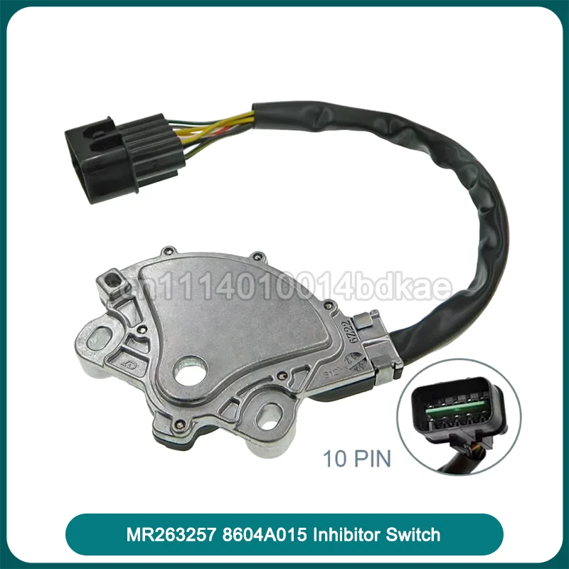 MR263257 8604A015 Electronic Neutral Safety Inhibitor Switch Automatic Transmission Case Replacement 1998-2006 Auto Accessory