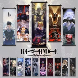 DEATH NOTE Anime Poster Yagami Light Hanging Painting Ryuk Room Wall Artwork Japanese Japanese Home Decoration Scroll Picture