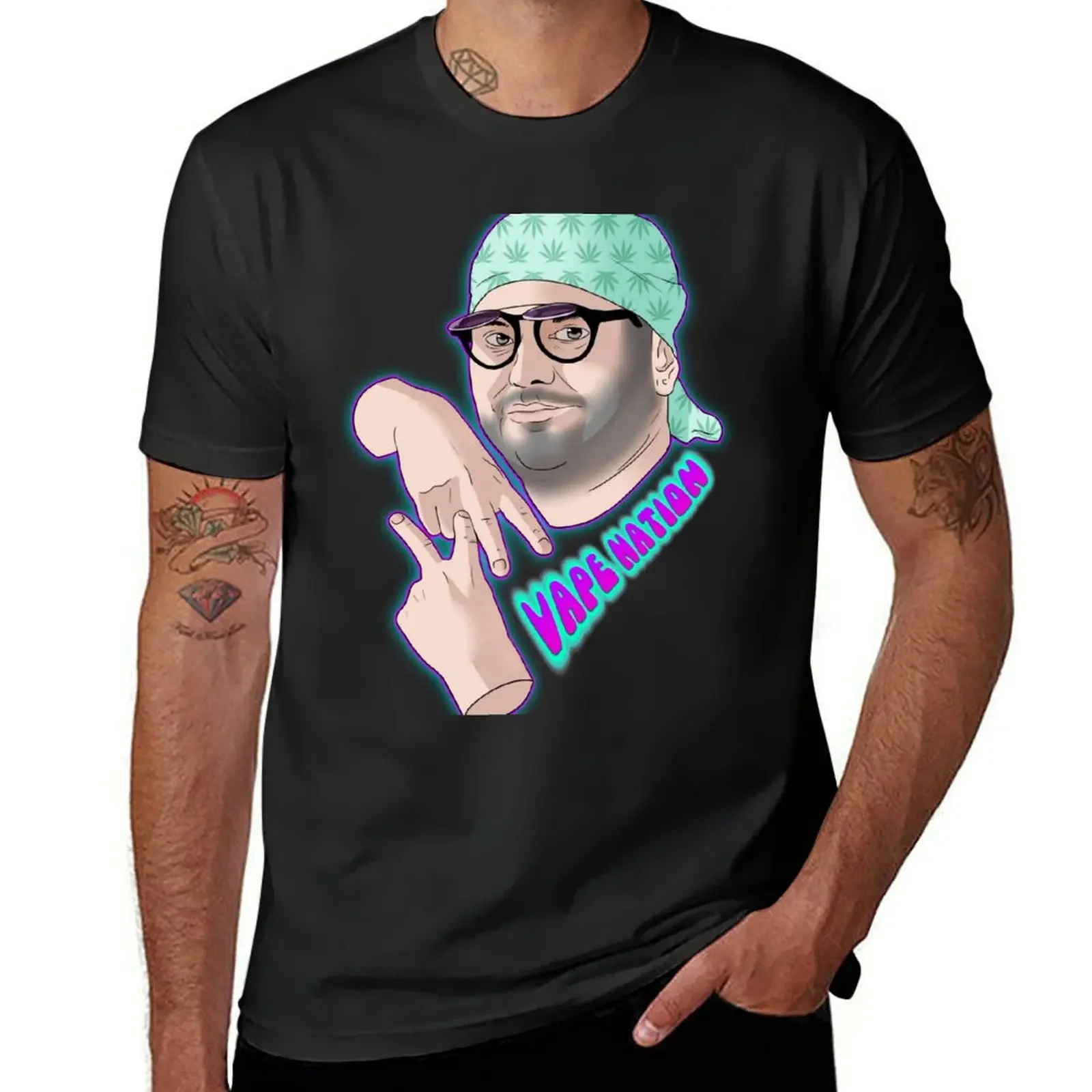 

Vape Nation - H3H3PRODUCTIONS T-Shirt blue lock graphic t shirt vintage hippie clothes sports fans mens graphic t-shirts anime