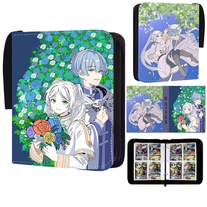 Frieren: Beyond Journey’s End Card Book Anime Peripheral Game Card Collection Loose-leaf Business Card Holder Bag Trendy ToyGift